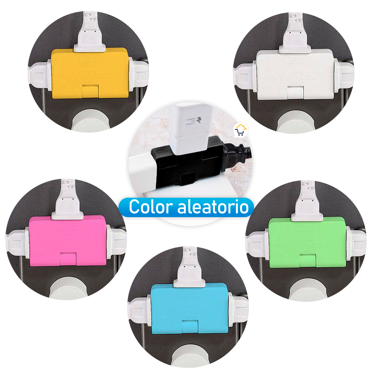 Miniatura 4 de Set x2 Multiconectores 3 entradas W1210